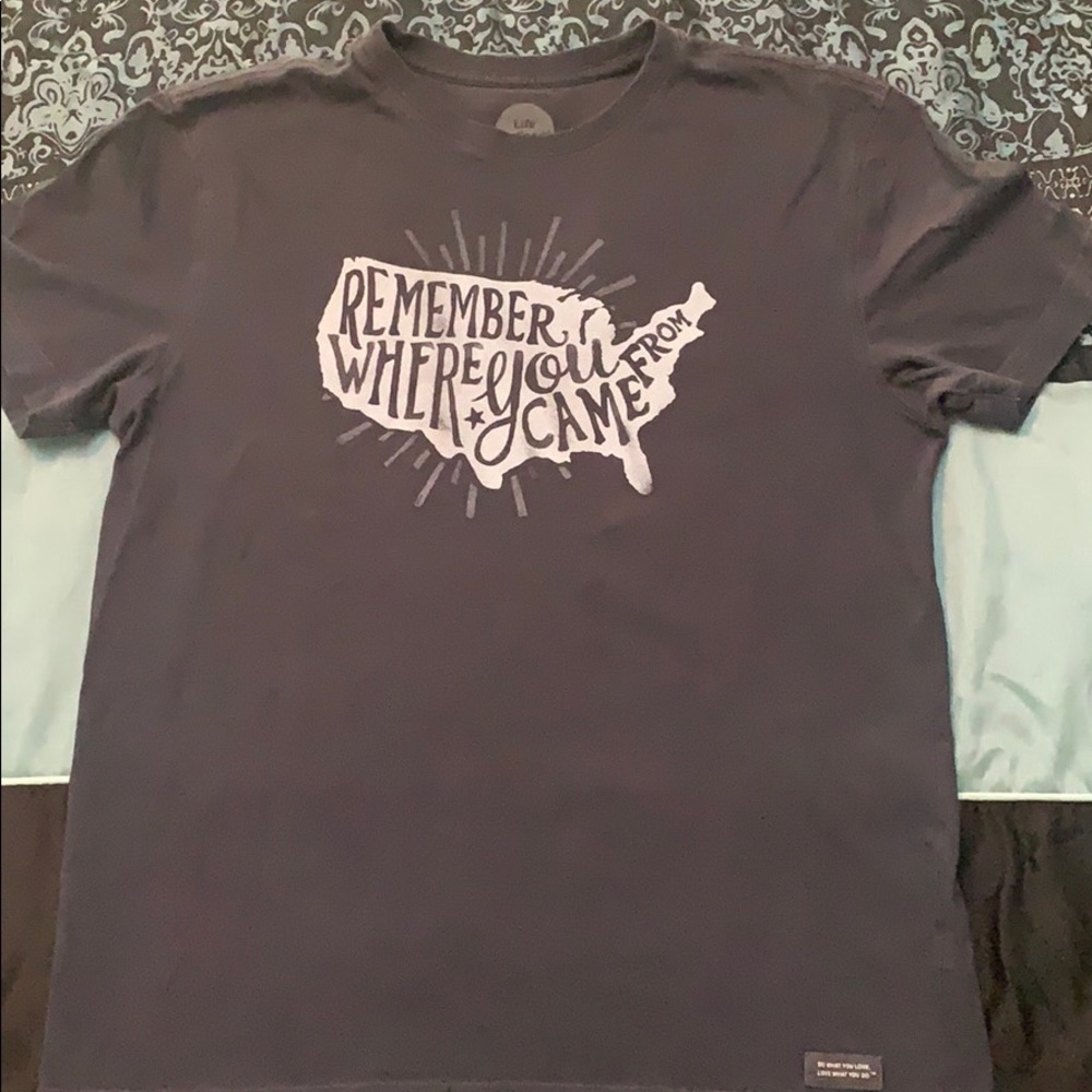 Men’s T-shirt “Remember where you came from”